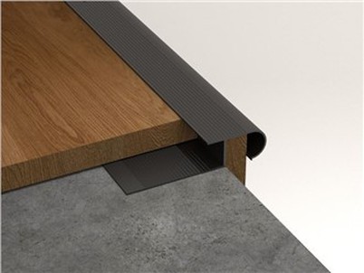 Alumīnija kāpņu malu sloksnes