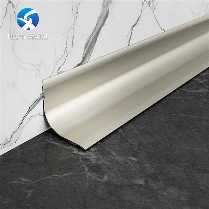 embouts pour garniture de carrelage en aluminium