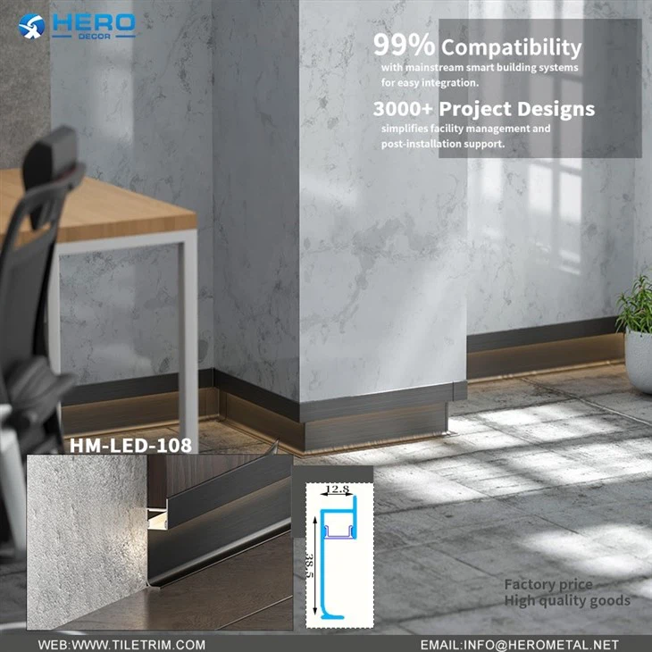 Aluminium Skirting With Led best