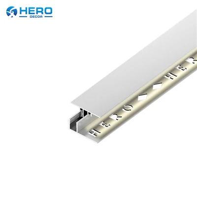 F-Base LED Profile Snap-On Slēpts apgaismojums